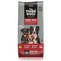 Three Dogs Adultos Frango - 15kg